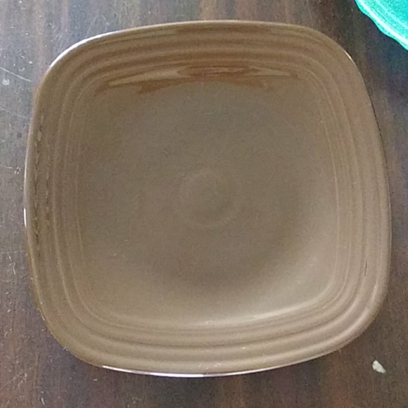 Fiestaware Chocolate Square Dinner plate - Picture 1 of 4